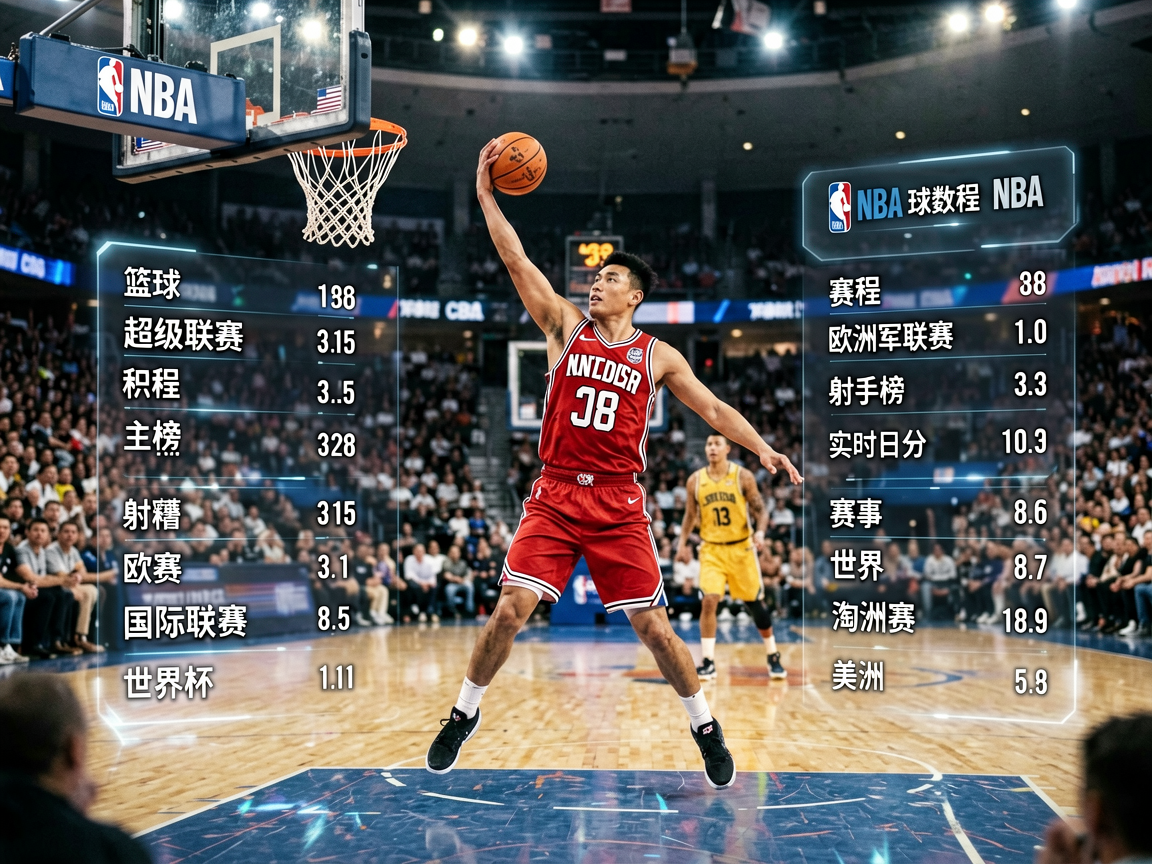 NBA篮球赛场